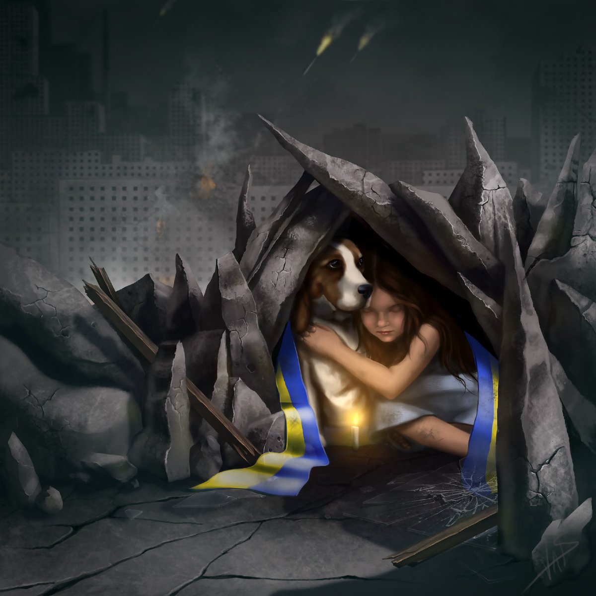 🕵🏻‍♀️ Looking for a way to support #Ukraine 🇺🇦? Are you a fan #NFT collectables? Artists from across the world are relentlessly creating masterpieces for #Pray4Ukraine project 👩‍🎨. Minting starts soon.  
#SolanaNFT