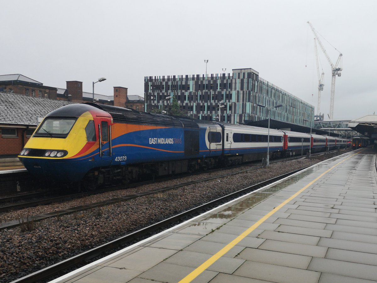 DownOnTheStour's tweet photo. Todays #Sentimentalsunday: East Midlands Trains
These shots taken only 4 days before they became EMR! It was good to see the EMT branding still lingering that close to the changeover!
#DispatchersOfTwitter #throwback #HST #meridan #class43 #EMT #stagecoach https://t.co/G0d9fIqZ7E