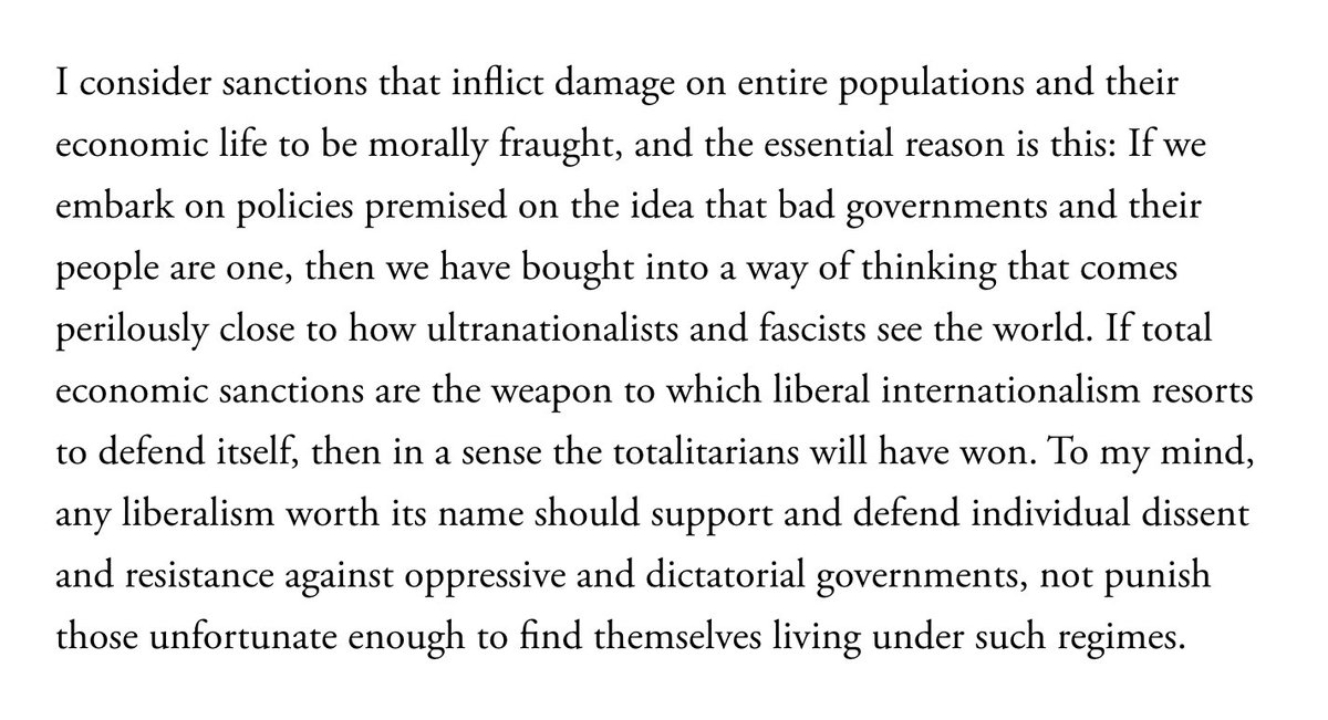 NewLeftEViews's tweet image. Many pieces written on sanctions recently but if I had to single out one key paragraph it would be this one by @njtmulder: