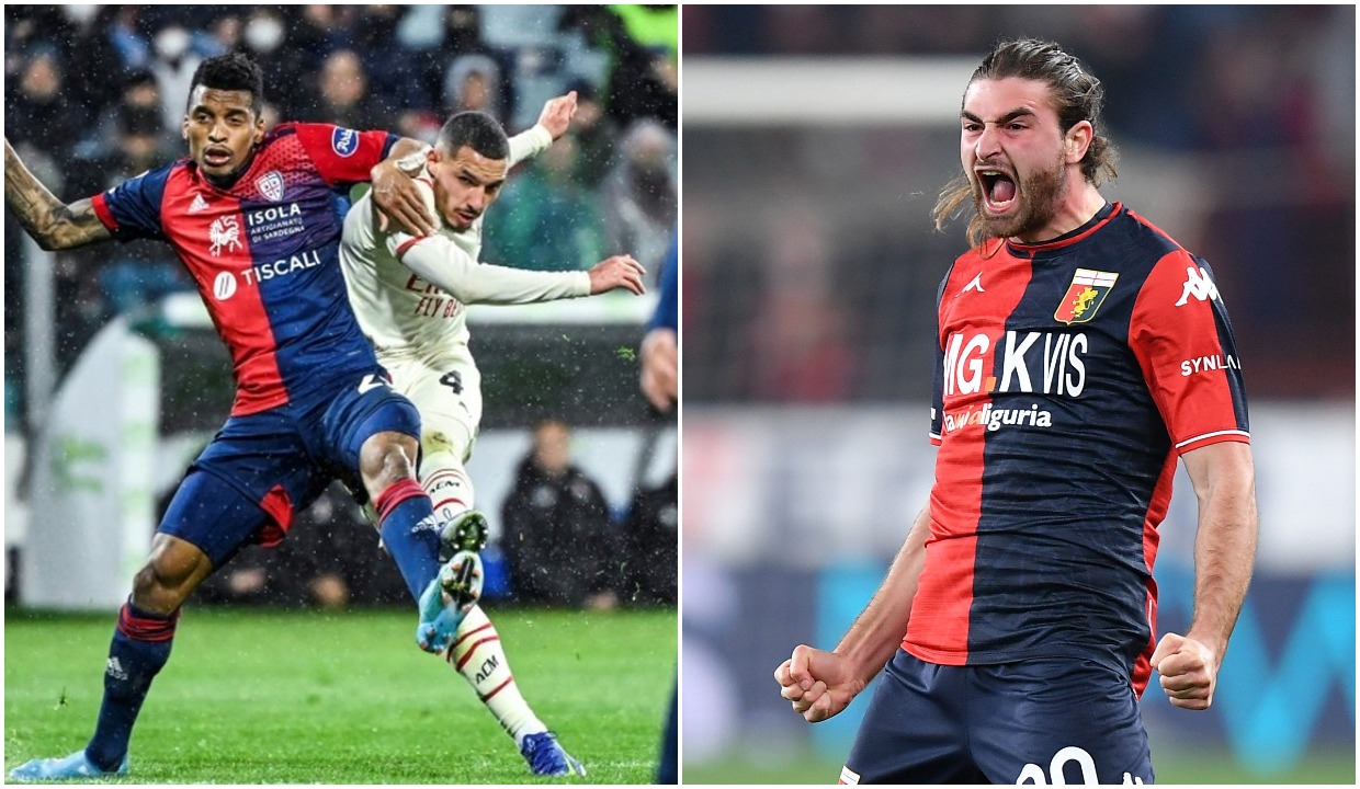 Genoa CFC in the World on X: #Cagliari loses last night with