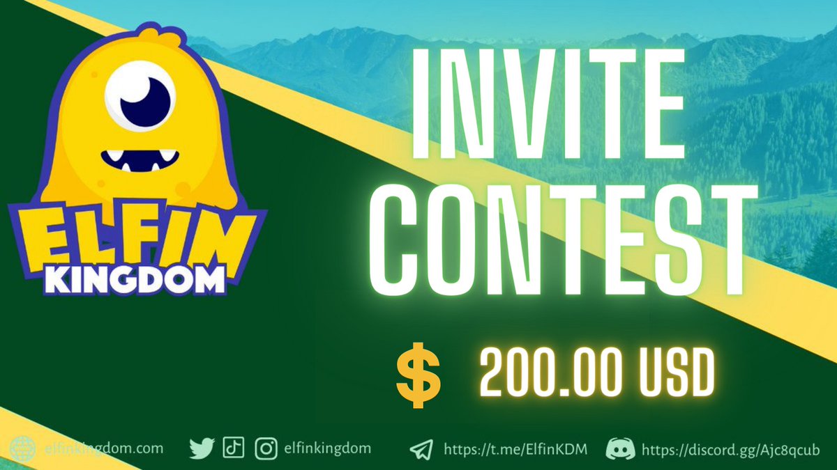 Ph_funFacts_'s tweet photo. 💸💸HUGE NFT INVITE CONTEST💸💸

Winners get:

🥇200$
🥈100$
🥉50$
🏅3 runner-ups 10$

✅JOIN THE DISCORD https://t.co/dA3VwcXiod
✅FOLLOW AND RETWEET
✅COMMENT - TAG 

#NFTGiveaway #playtoearn #nftgames #P2E #NFTGaming #GiveawayAlert #elfinkingdom
#PlaytoearnGames https://t.co/cVnZpg1FPL