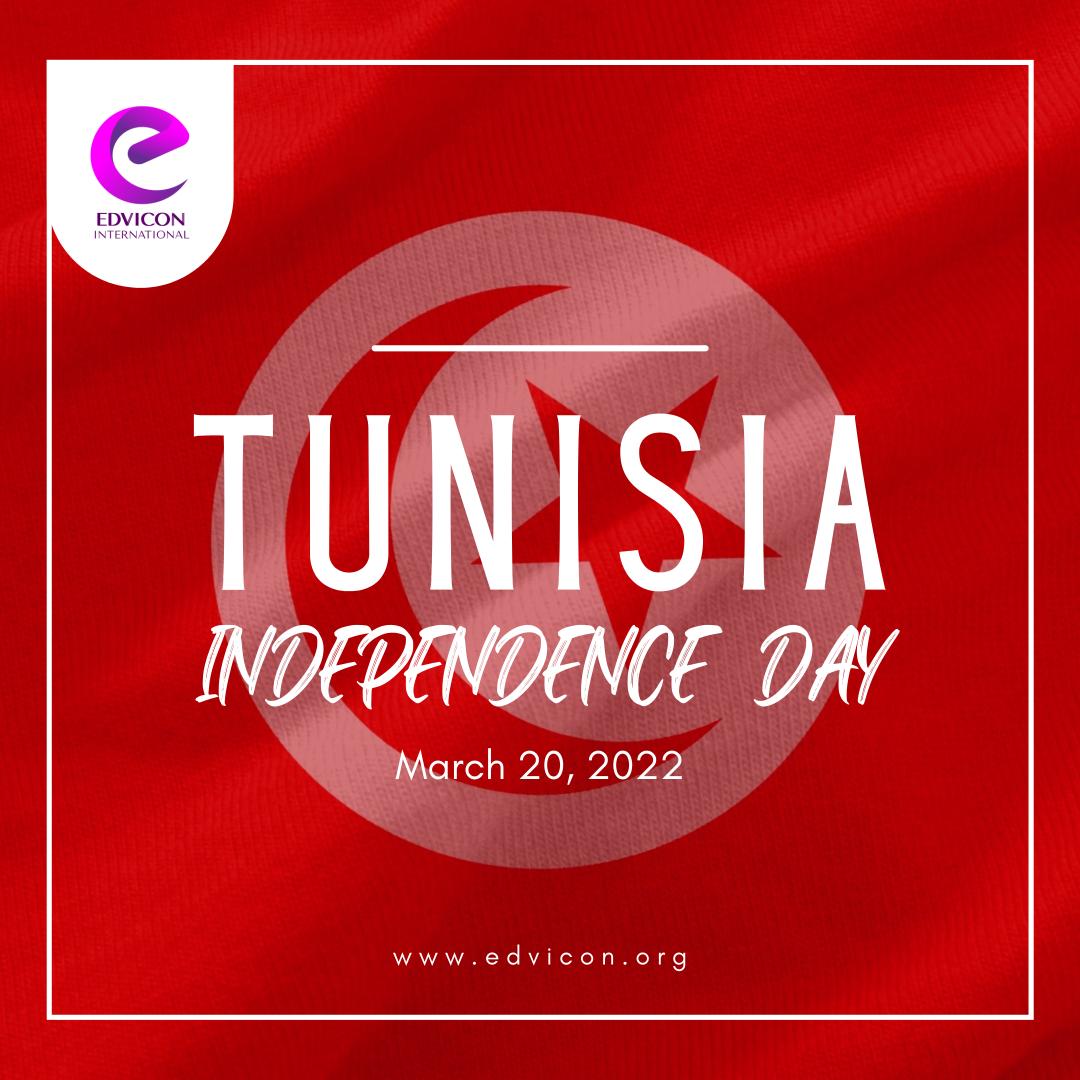 EdviconEdu's tweet photo. Greetings to all Tunisians on this day commemorating the country's independence from France in 1956. This is a day to reflect on and honor the Tunisian people's unity, commitment, and perseverance. Happy Independence Day, and best wishes for a successful and prosperous year ahead https://t.co/imh7sskeqI