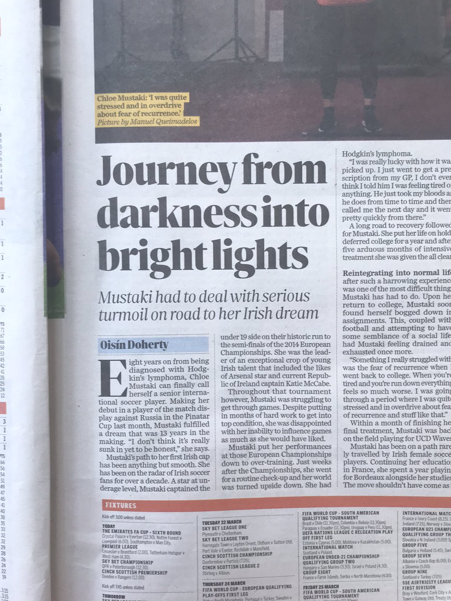 O_Doherty_99's tweet photo. Beyond honoured to have my first piece published with the wonderful @CMustaki in this weeks @TheSundayIndo not gonna lie, this is class! https://t.co/wStTQg0kxw