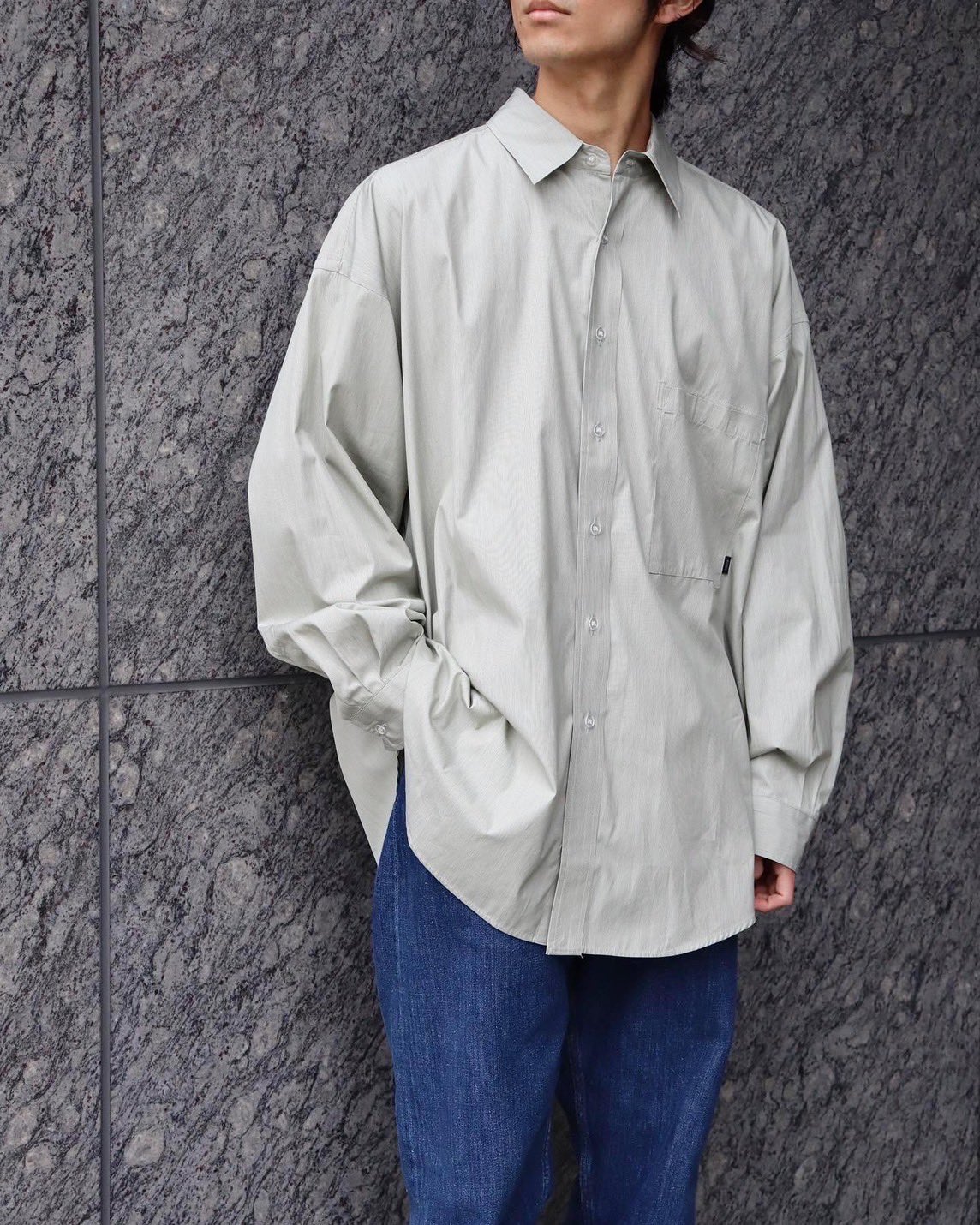 25SS ROTOL for 1LDK annex BASIC SHIRT 白 25SS ROTOL for 1LDK annex BASIC SHIRT 白