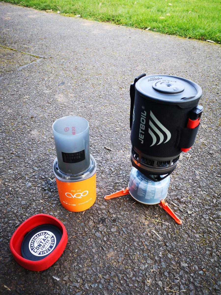 A beautiful morning at our #DofE campsite near Dawlish. A perfect opportunity for a cup of <a href="/coffee_contact/">Contact Coffee Co.</a> in my new <a href="/CVQO/">Cadet Vocational College - the new name for CVQO</a> mug! <a href="/OC_D_Devon_ACF/">@OC_D_Devon_ACF</a> <a href="/ACFDevon/">Devon ACF</a> <a href="/ACFADofEHQSW/">HQSW Brigade DofE Advisor</a>