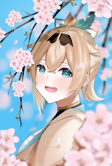 もうすぐ桜の季節 #いろはにも絵を 
