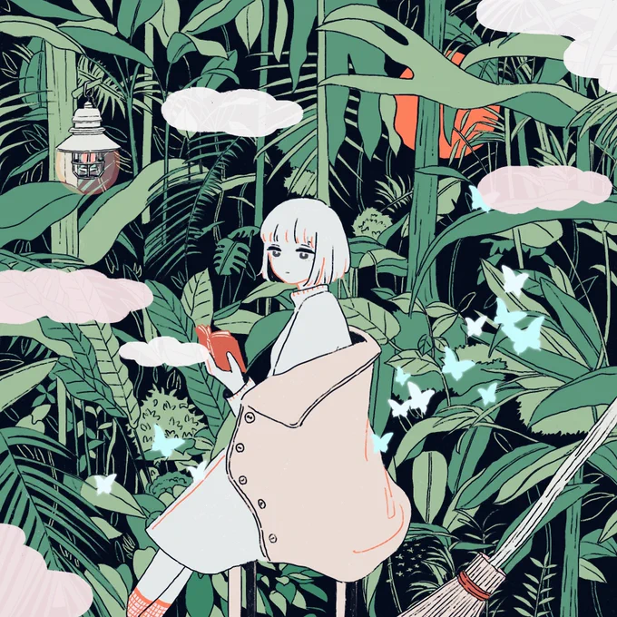 #春の創作クラスターフォロー祭り
ちょっとレトロで不思議な世界を描くのが好きです🎴 
