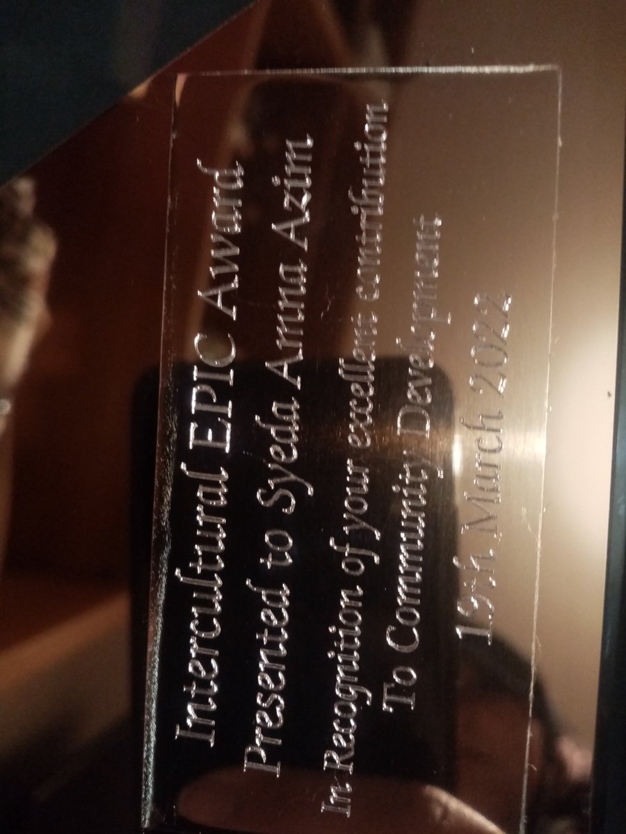 No2Discriminatn's tweet photo. I'm extremely honoured to receive this award by #AMDAF.Thankyou for recognizing &appreciating my work. We must encourgae women to come forward to bring a positive change within the society. Beautiful message was shared at the event "Rise by lifting others". https://t.co/MPGxpYWgYO