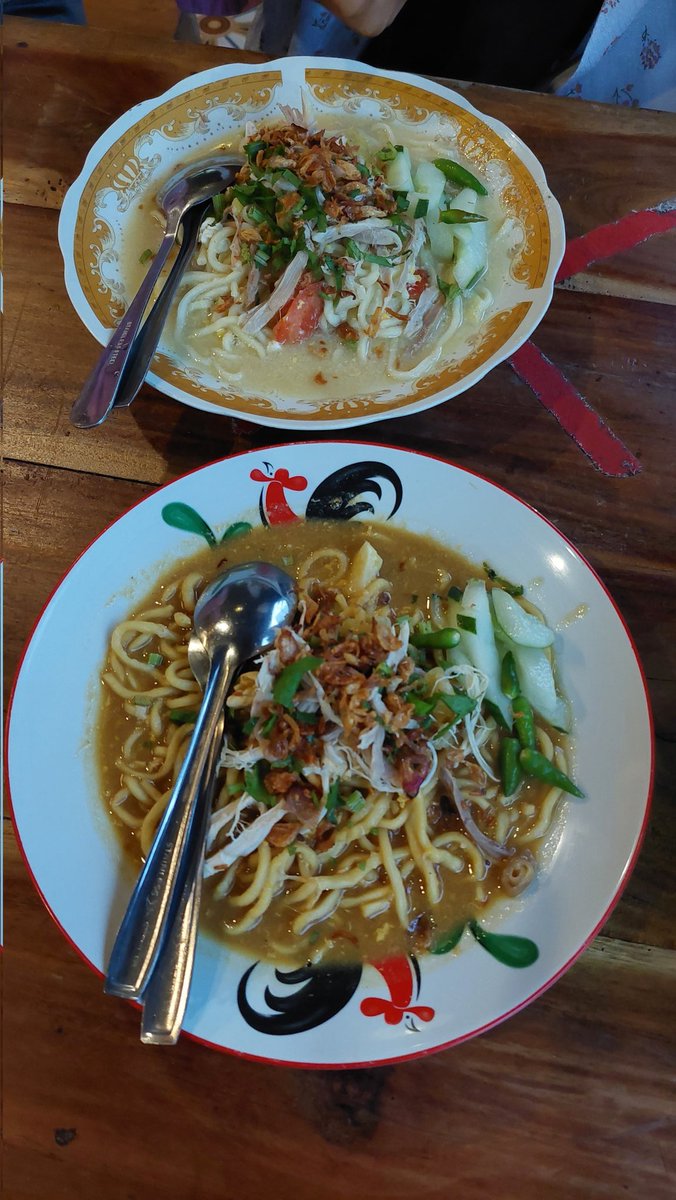nonaudik's tweet photo. sebuah utas tentang makanan banyaknya sih kuliner malang

1. Bakmi Jawa Mbah Sri Malang
Ratenya sih 7.5/10 karna aku ga terlalu suka makanan manis tapi karna konsepnya jawa ya gtu, klo buat harganya mulai dari 8rbuan apa yaa ga sampe 30rbuan, untuk tempat lumayan nyaman kok. https://t.co/4CJ1pAAwLq
