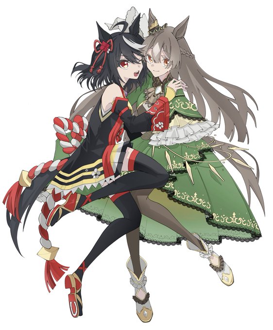 キタサンブラック&amp;サトノダイヤモンド
 #ウマ娘 