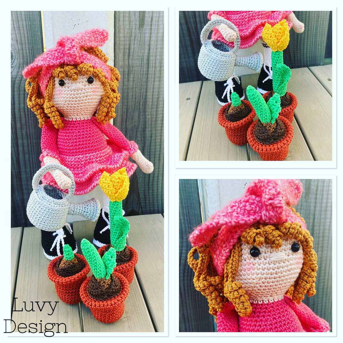 Luvydesign's tweet photo. | A V I V |

Daar is ze dan, lentepop Aviv 🌷
Hoe mooi is ze geworden! Ik mocht deze testhaken voor @jesstijl 🌸

Ik ben helemaal verliefd 🥰
Het patroon is vanaf nu te koop bij Jesstijl 🌷

#haken #crochet #haekeln #häkeln #amigurumi #spring #lente #lentepop https://t.co/tKOi9lmvZ8