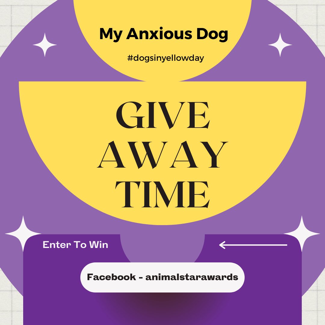 animalstaruk's tweet photo. Head over to our Facebook Page https://t.co/pXEylM8uAC & enter our competition to win a Yellow Anxious Dog lead from @Myanxiousdog to celebrate the 1st ever #dogsinyellowday ๐ https://t.co/H3y6zCXfT7