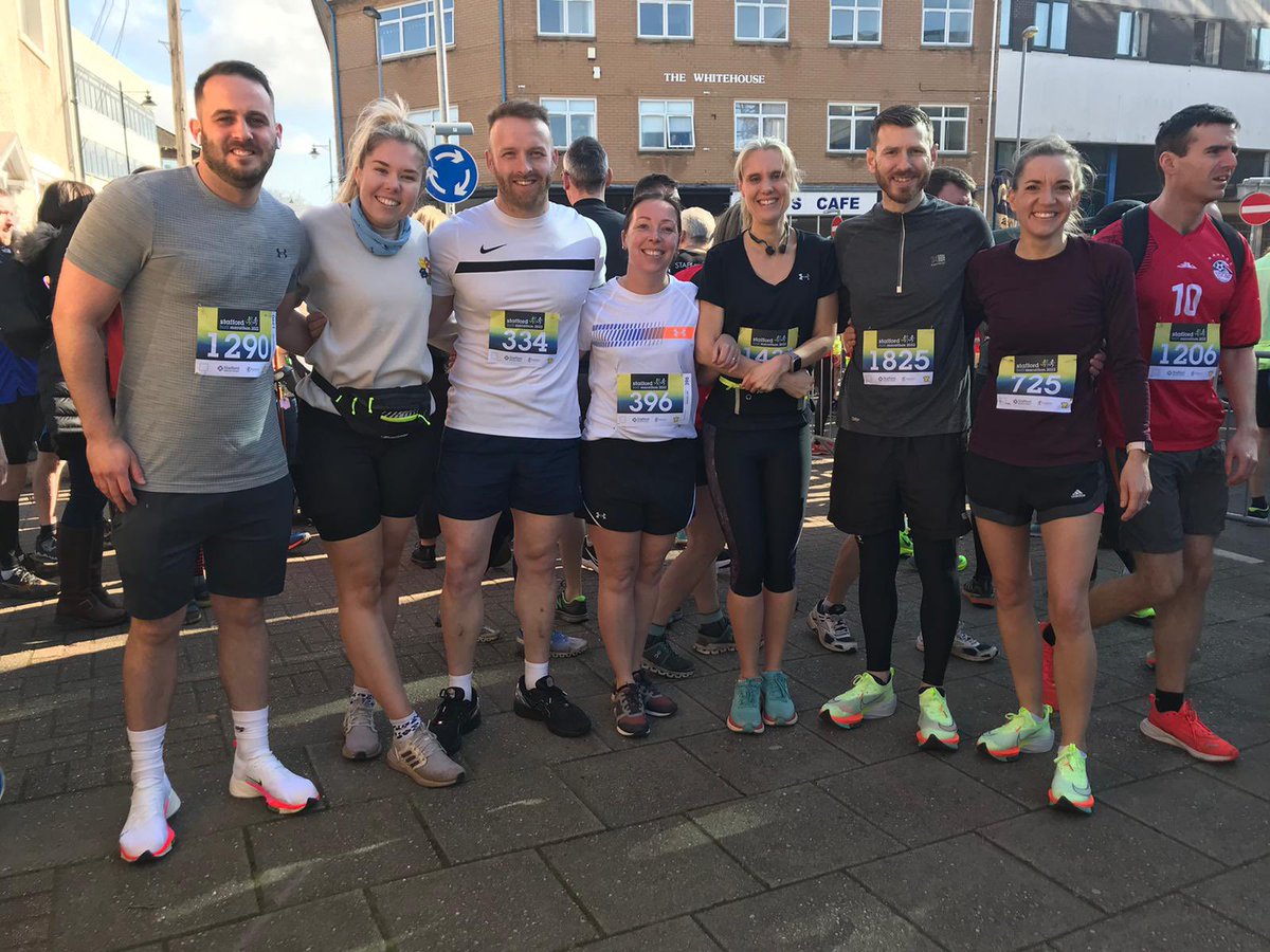Seven of our staff are currently running the Stafford half marathon! 🏃🏽‍♀️🏃🏼🏃🏽‍♂️
To show your support, you can donate at gofund.me/7ccc5e4a

We’ve now raised a fantastic £662, but can we get to £700 by the time our first member of staff crosses the finish line?!