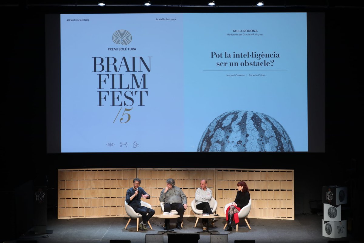 brainfilmfest's tweet photo. 🦓 ¡Última jornada de festival! Hablamos de altas capacidades con el estreno de @LasCebras_ de José Reguera y nos preguntamos si la inteligencia puede ser un obstáculo con @ROBERTO_COLOM, Leopold Carreras y @GraceNicieza 

#BrainFilmFest2022 🧠📽️ https://t.co/ntuuNJz2tR