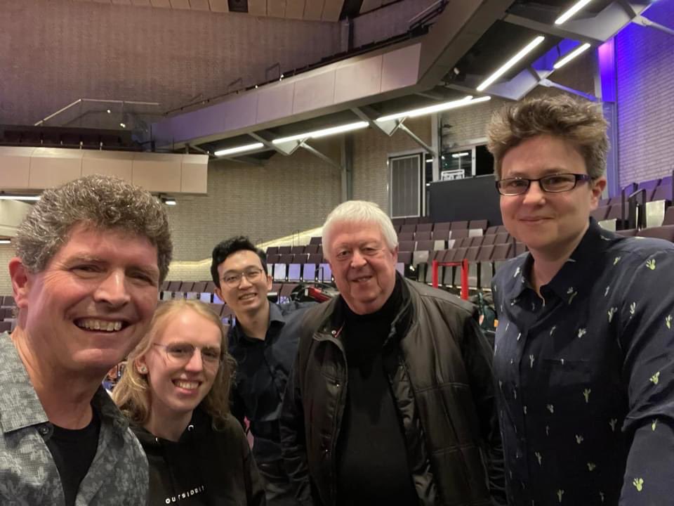 RNCMconducting's tweet photo. Fantastic concert by @rncmlive Symphony Orchestra last night. @EHowardComposer @SteveReich #LouisAndriessen #GaryCarpenter conducted by Clark Rundell @anna_beres29 @YiWei964 https://t.co/cseEBXKUeQ
