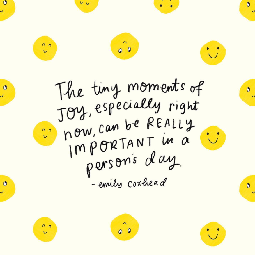 samaritans's tweet photo. We know it isn't easy to be happy all of the time and that's OK. Sometimes, simply thinking of the things that bring some hope and happiness during a difficult time, can help us cope. That's why we love this reminder from @emilycoxhead 💚😊  #InternationalDayOfHappiness https://t.co/T91vOwrmgB