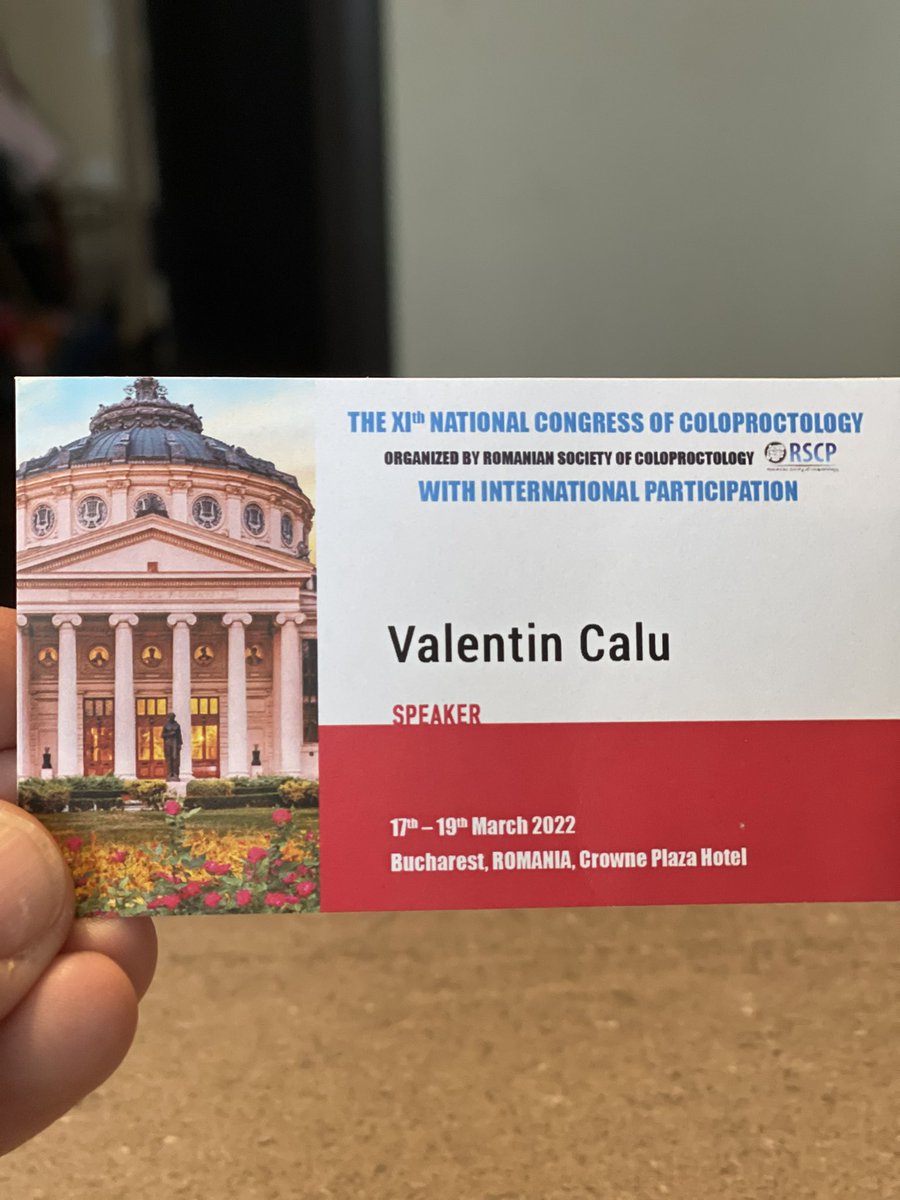 ValentinCalu's tweet image. Romanian Society for Coloproctology National Congress, presenting the advantages of the intracorporeal anastomosis in laparoscopic right hemicolectomy. Excellent event, congrats to the organizing committee!#colorectalcancer #laparoscopic