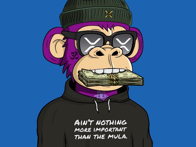 🎉 It’s $XRP Giveaway time!!🎉

🐵 Why? To celebrate the new #XRP themed apes on <a href="/realSologenic/">Sologenic</a> 

✅Like &amp; RT
✅Tag a couple friends 
✅Follow <a href="/moneymindedapes/">Money Minded Apes</a> 
for a chance to win 124 $XRP!!!

The winner will be announced when they hit 2000 followers! 

#XRPCommunity #NFTs