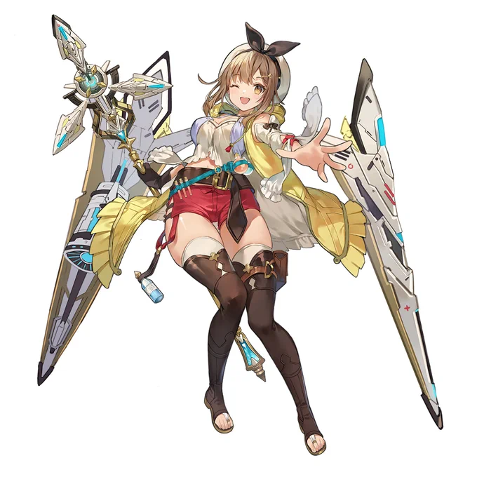 【お仕事】「アーテリーギア‐機動戦姫-」ライザのアトリエコラボイラスト描かせてくれました!
#アテギア #ライザのアトリエ 