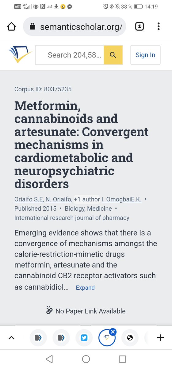 Woodynist's tweet photo. 👍Le #cannabidiol partage
des points communs avec
#metformine (identifiée comme bénéfique, RCTs en cours)
&amp; #artesunate (identifiée comme bénéfique associée à pyronaridine dans le #Pyramax; testée isolément par 
@WHO),
dont ↗️ adiponectine.

#fluvoxamine idem.
@HoertelN

#COVID19 https://t.co/FpxRZx19dT