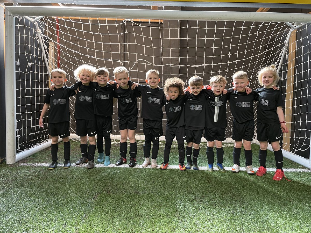 EliteFCAcademy's tweet photo. ⚫️| UNDER 6
More development fixtures for some of our under 6 group this morning with games against Tytherington Juniors, Richmond Rovers, Reddish Vulcans & High Lane
POTW 🥇
Team 1 - Carter
Team 2 - Liv
⚫️| #Under6 | #DevelopmentFixtures https://t.co/TrKkKLmhZx