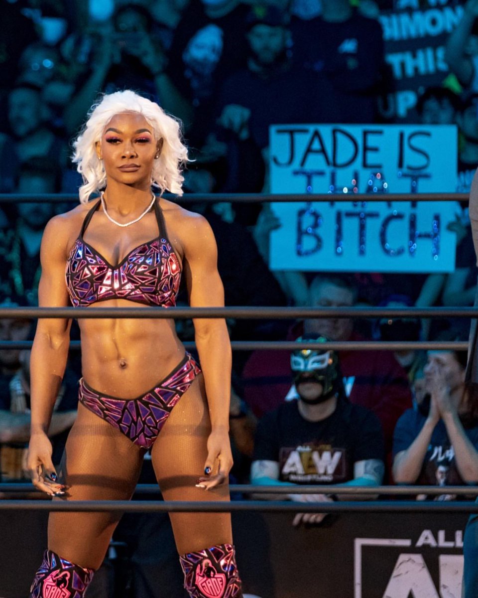 JadeCargillNet's tweet photo. Daily Photo #JadeCargill #JadeBrand #AEW #TBSChampion #AEWDynamite #AEWonTBS https://t.co/FdEeXpvsWk