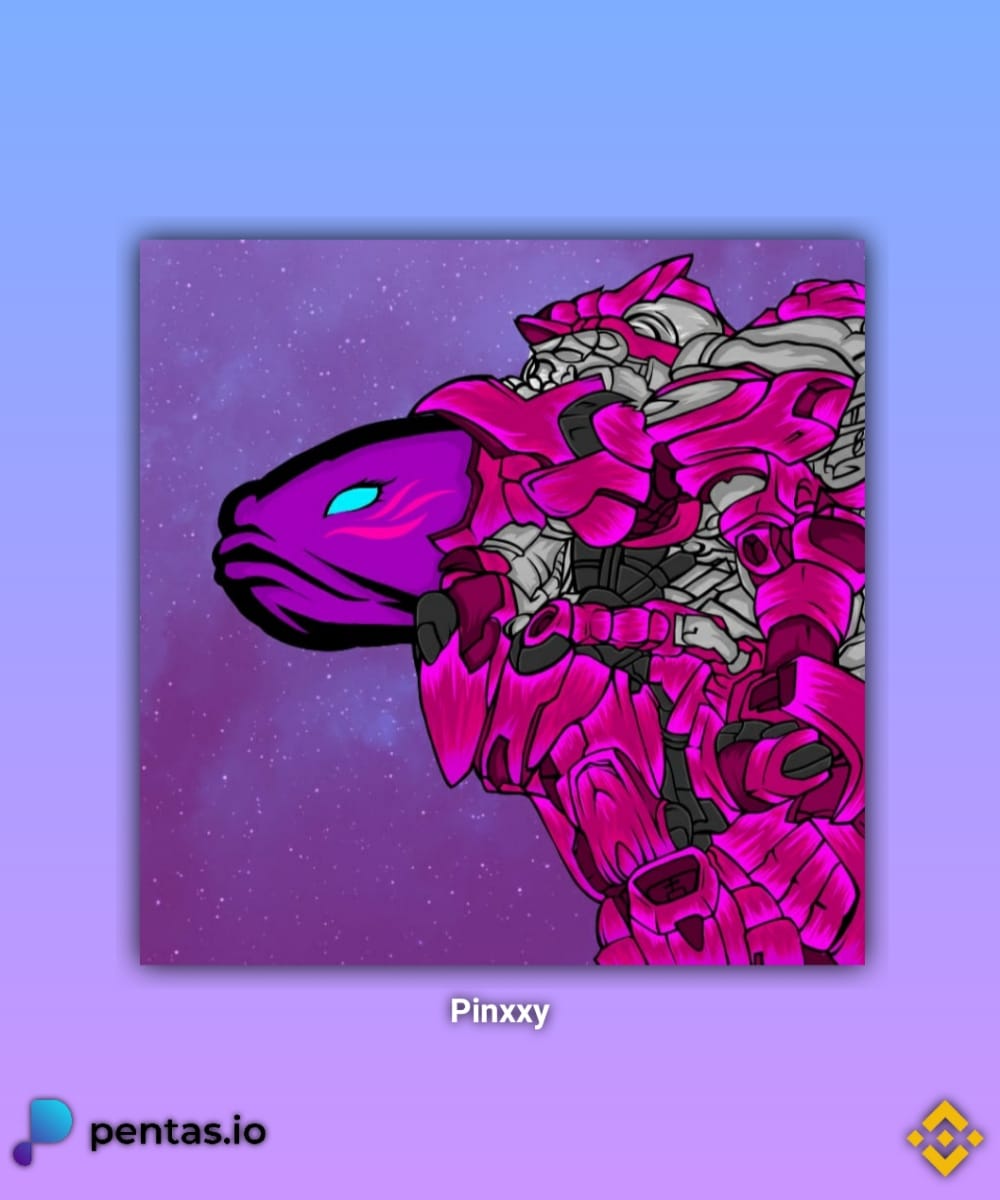 snakehead_fish's tweet photo. 🚨 UPDATE 🚨
NEXT DROP MY PENTAS #BNB 
#pentasian #PentasianSupportPentasian #pentasio #PentasNFT 

"Pinky Snakehead"
#49  https://t.co/f1vklFCdCE
FP 0.03
!Snakehead Mecha! 
✓ RT
✓ Like
Thankyou Sir... https://t.co/buPQG5zMcK