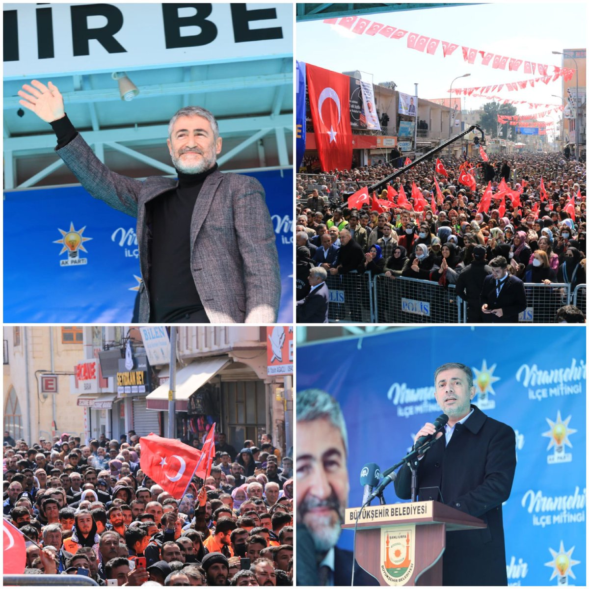 Akbirecikresmi's tweet photo. Hazine ve Maliye Bakanımız Sn. @NureddinNebati Viranşehir'de vatandaşlarımızla buluştu.

@abdkirikci @vahapaktar  @erkankandemir  @ElgunSuleyman               @HMBakanligi @AkKadinBirecik @BirecikParti https://t.co/kVnIfomRro