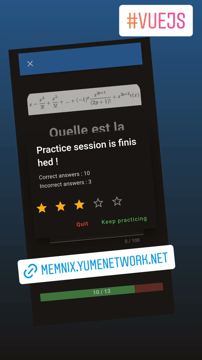 MemnixApp's tweet photo. #Memnix has received an update!
#opensource #VueJS #devlog https://t.co/ijH01V7ALX
