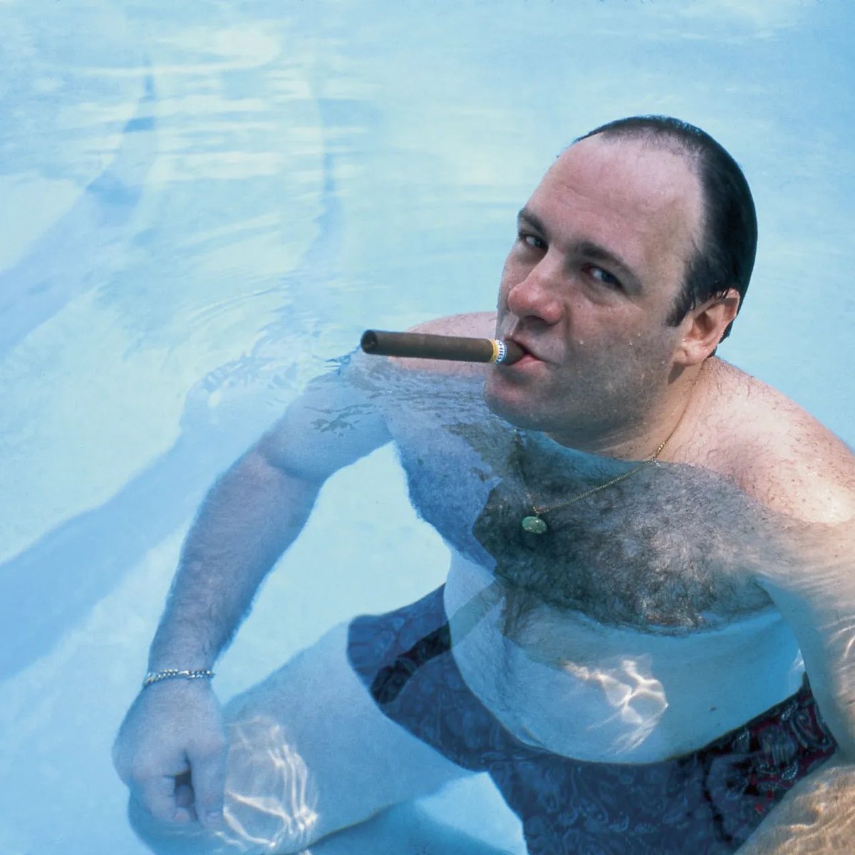 SopranosWorld's tweet photo. You wake up as Tony Soprano, what do you do? https://t.co/M8vlmeAQBf