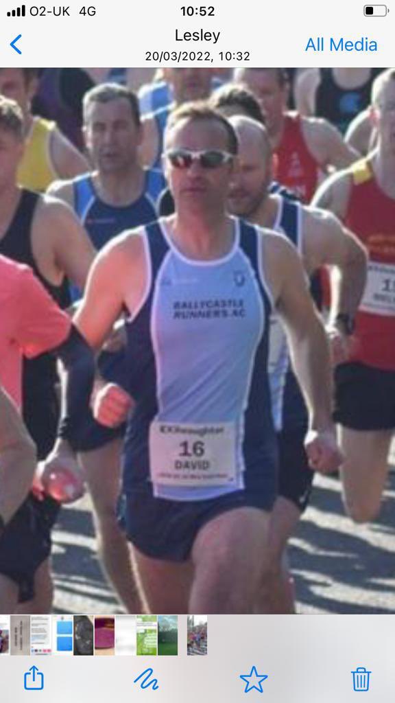 Great to get an action photo … in the zone!