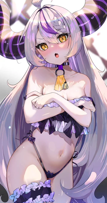 ラプ様🛸💜
 #laplus_artdesu 