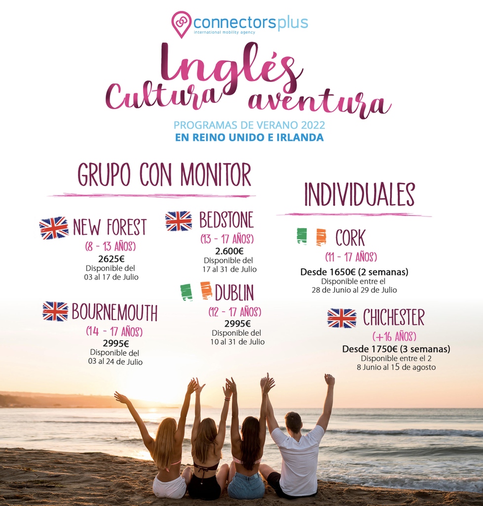 ConnectorsP's tweet photo. ¿Preparados para un verano inolvidable? 😎 🏖️

Inglés, cultura y aventura! 

¿Te lo vas a perder? 😀 https://t.co/9TejBCVHJm