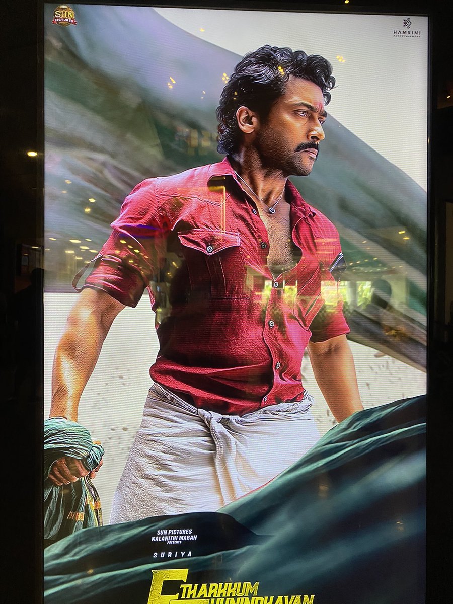 PriyaNathan83's tweet photo. Braved myself today to watch ET in theatres after 2 yrs of not stepping into any cinemas in Singapore due to the pandemic. Worth the leap to catch this amazing movie with a strong social message! Kudos to the entire team! Well deserved comeback to the big screen @Suriya_offl 👏🏼 https://t.co/sltVSKgn2J
