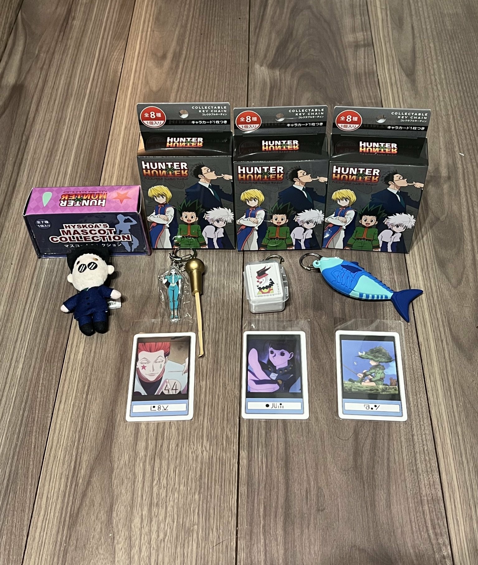 HUNTER×HUNTERマスコットコレクション全種類（全7種） お買い得品 esn