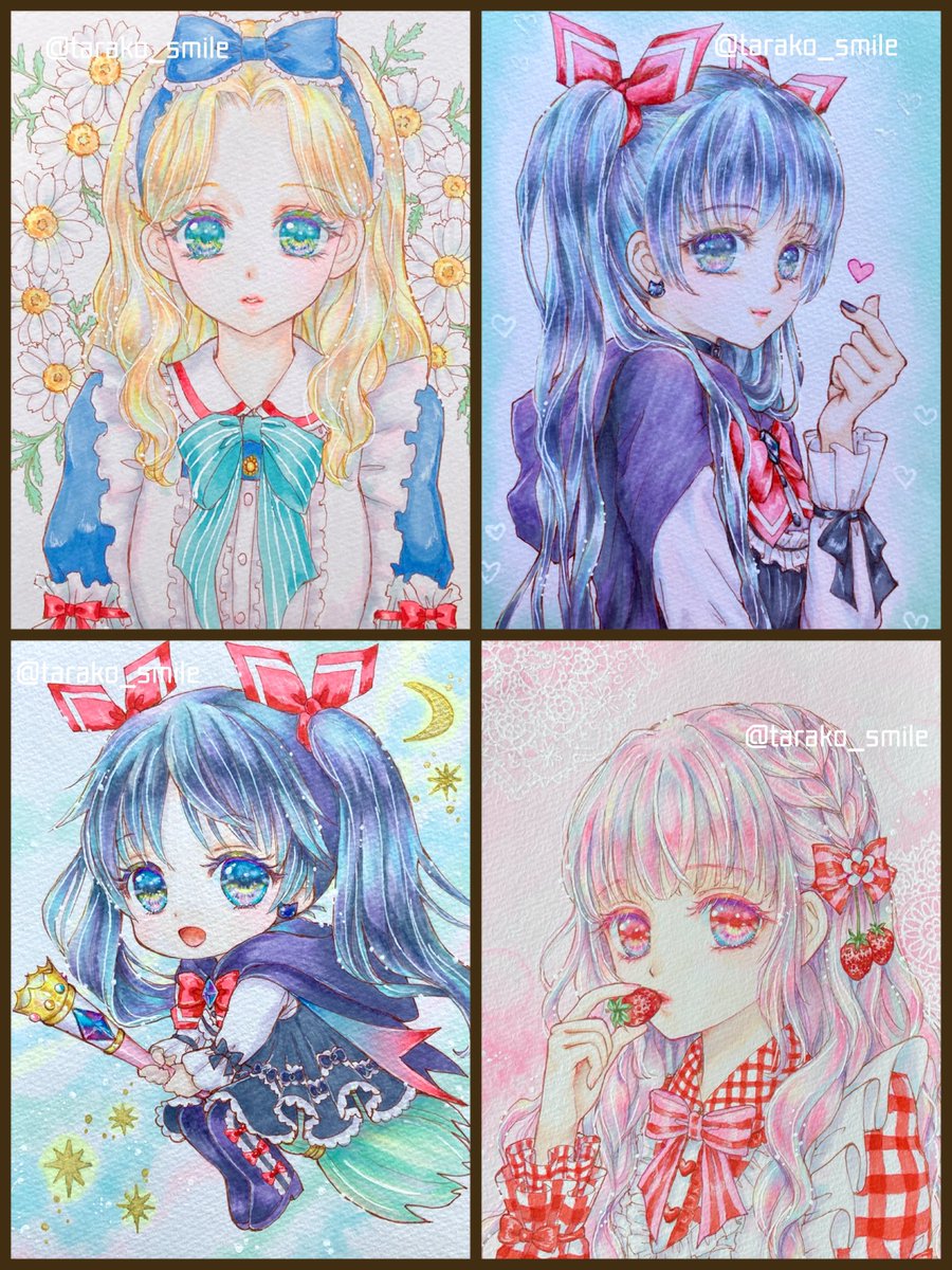 #三連休過去絵を貼りつけると優しいフォロワーさんが拡散してくれる
#みなさん去年の今頃はどんな絵描いてましたか
#三連休はフォロワーが増える
#Twitter交流会会場

便乗失礼します🙇‍♀️
去年の4月〜5月頃描いたお気に入りの子たちです♡ 