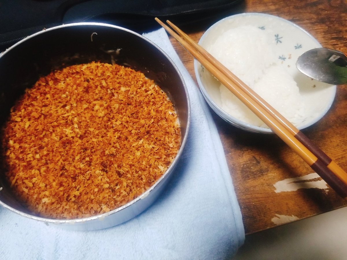 kuruma_fish's tweet photo. 今日の晩御飯
　揚げないかにクリームコロッケ https://t.co/7AVilD4k1P