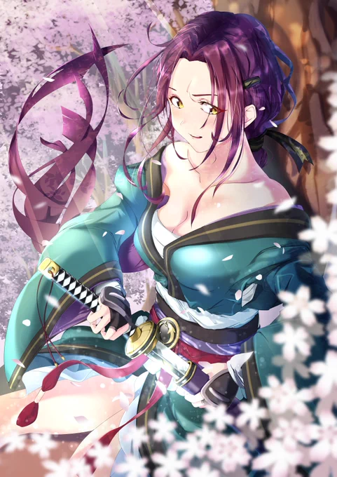 プリンセスコネクト「ルカ」 #プリコネR #イラスト 高画質版はこちらです↓  プリンセスコネクト! ルカ 「桜花」 | roki #pixiv 