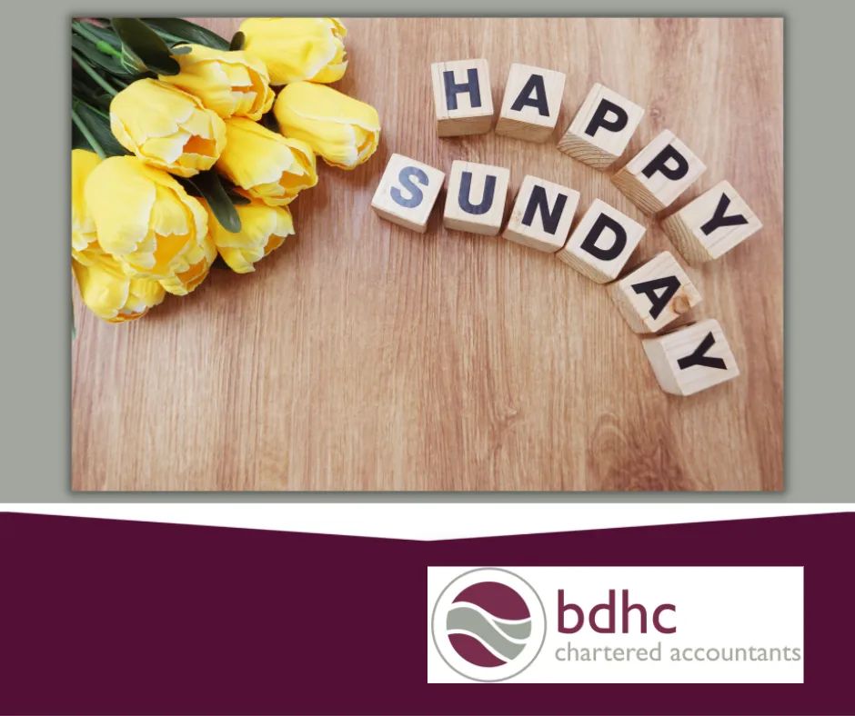 bdhcAccountants's tweet photo. Have a wonderful Sunday, whatever you have planned on this beautiful Spring day 🌞 https://t.co/0VDLRhmFLN