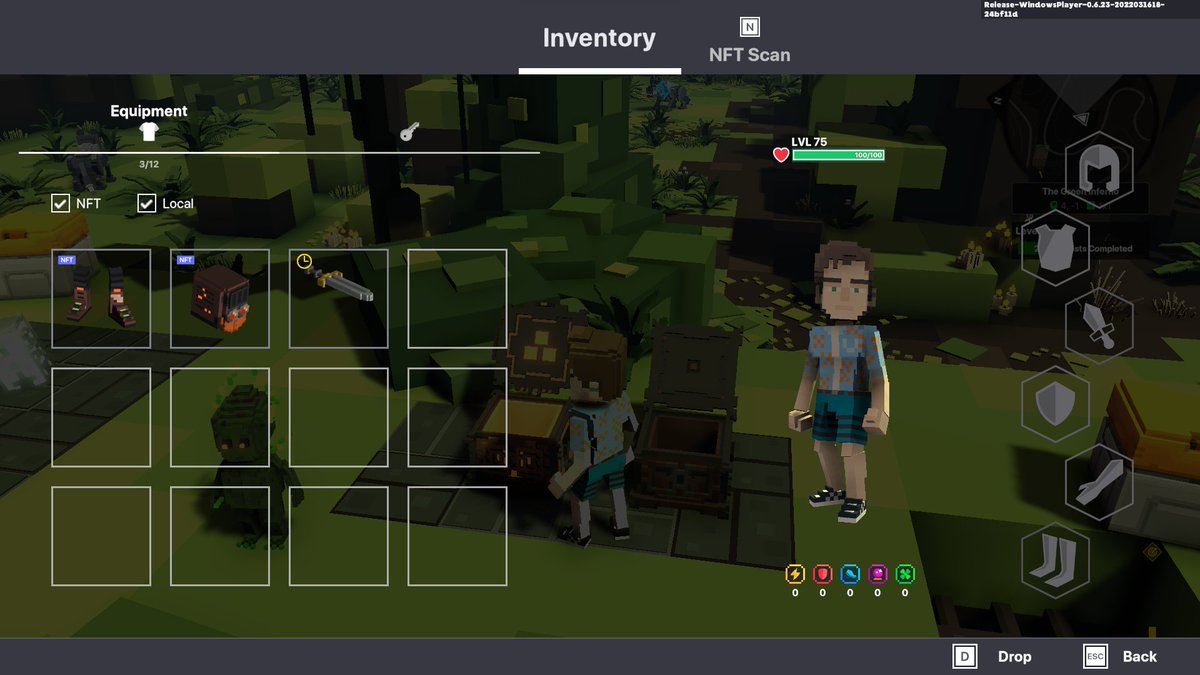 tama_kimura's tweet photo. @TheSandboxGame I just participated in the daily #SandboxAlphaS2Contest for a chance to earn up to 1,000 $SAND! Starting March 19 - Gather the equipment. Check out my screenshot below!
👇 #SandboxAlphaS2 https://t.co/a3poDbyIxI
