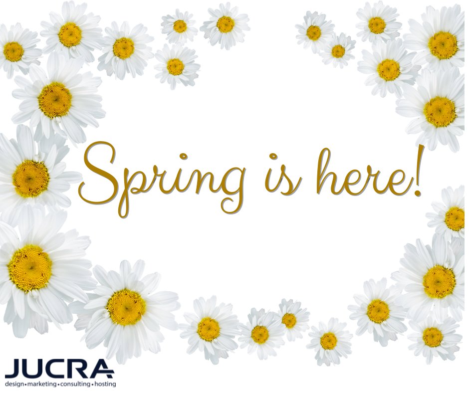 JucraDigital's tweet photo. Spring has officially Sprung!

Looking forward to warmer mornings and longer days ☀️
 
#JUCRA #DigitalMArketing #SpringTime #Sunshine https://t.co/HYTmdHNQIx