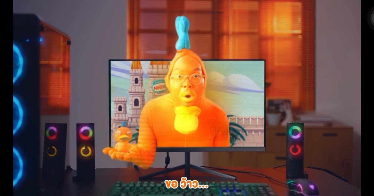 mongdoo89's tweet image. แตงกวาก็เป็นมาแล้ว…
งั้นลองเป็นเป็ดอีกซักหน่อยจะเป็นไรไป 😂🦆

ฝากผลงานน้องมอง(น่าเป็ด)ไว้อ้อมอกอ้อมใจด้วยนะฮะ 🙏
youtu.be/hd8LF2GP-0w

#ไอศกรีมเนสท์เล่นมเปรี้ยวเยลลี่ส้ม