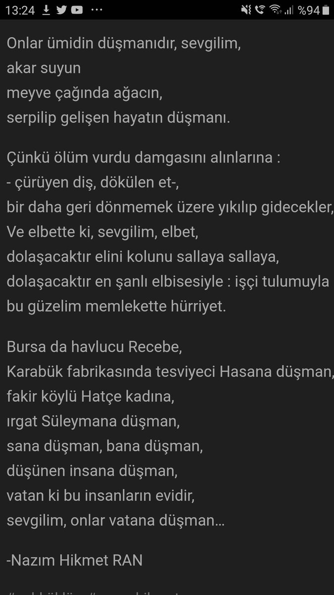Kars'ta Görkemli Hatıraların Cilavuz Köy Enstitüsü  Bahçesindeki çekimine izin verilmemiş.Nazım baba gereken yanıtı vermiş aşağıdaki şiirde..