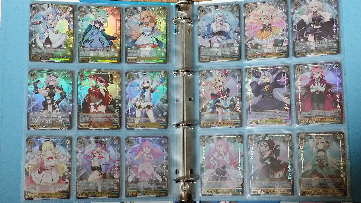 cross1048's tweet photo. ヴァイスシュヴァルツ ホロライブ プレミアムブースターのHLP全種揃えてみました！
SP？都市伝説の話はちょっと… https://t.co/FOoh9RVpNz