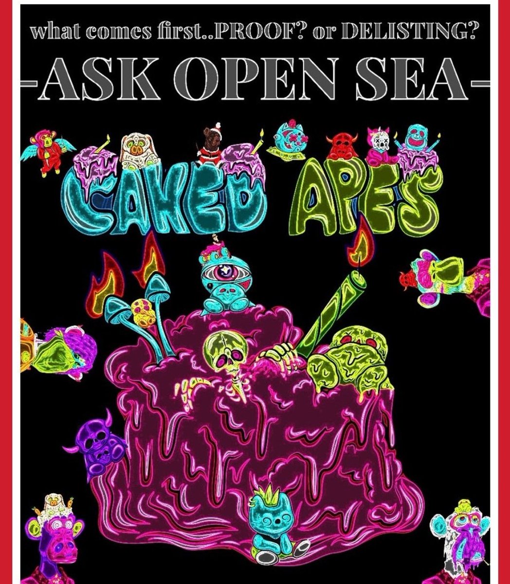 BillRagan6's tweet photo. @opensea FREE THE @CakedApes @CakeNygard https://t.co/g3TJn9Ooq0