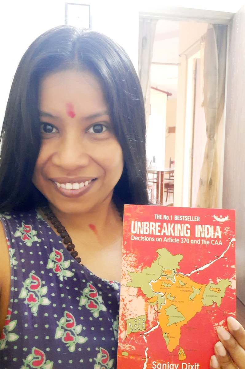 GayatriBGohain's tweet photo. Got my copy of #UnbreakingIndia today.
Will share main pointers on the same.

Much thanks to @SanjayDixitFC Ji.
Cc : @JaipurDialogues
@AtriNeeraj Ji
@TufailChaturve Ji https://t.co/uA0jX6weSM