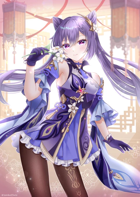 原神多めで描いてます刻晴ちゃんが好き!!!#三連休はフォロワーが増える#絵柄好きって人にフォローされたい 