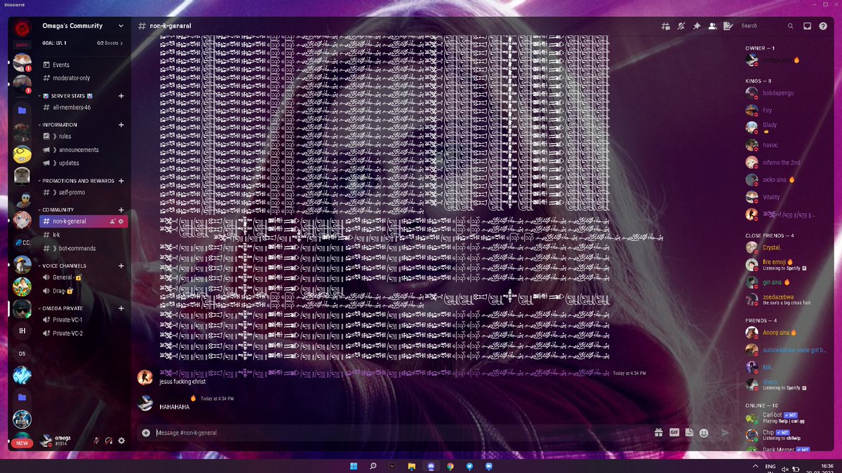 Omega tweet media