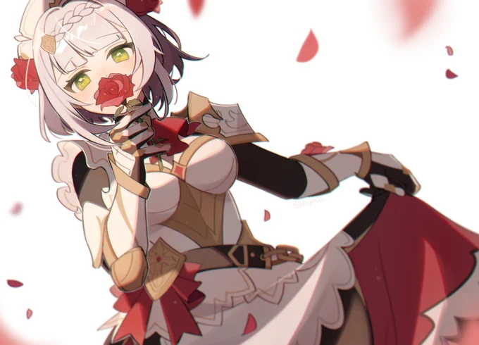 ノエルお誕生日おめでとう～!
改めてキャラデザ天才だと思った……very cute💞
#原神 #GenshinImpact 