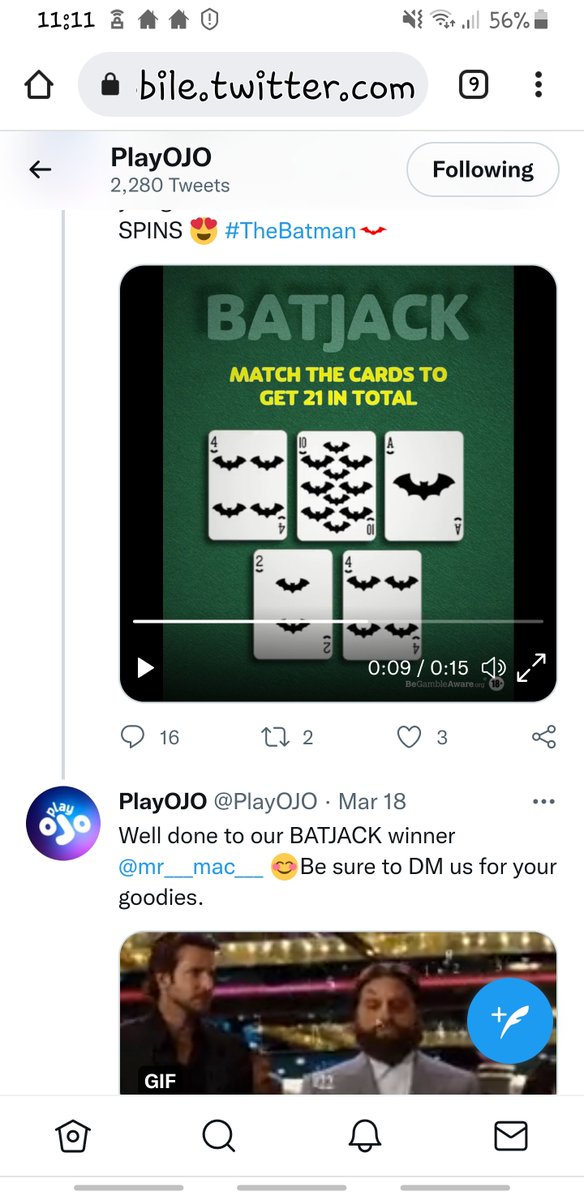 mattsmith9370's tweet photo. @PlayOJO Try again ojo🤞 https://t.co/2fCuQebklJ